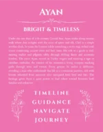 Ayan name meaning wall art by Get Your Story in pink