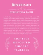 Binyomin custom name print for wall display in pink