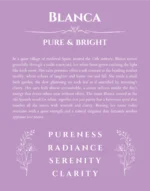 Blanca custom name meaning print in light purple