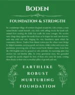 Boden custom name meaning print in dark green