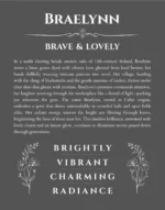 Braelynn custom name meaning print in gray