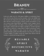 Brandy custom name meaning print in gray
