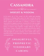 Cassandra personalized name meaning print in pink
