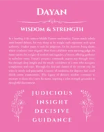 Dayan personalized name meaning print in pink