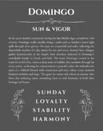 Domingo name meaning gift print in gray