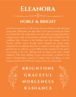 Eleanora custom name meaning print in orange