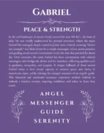 Gabriel custom name meaning print in purple