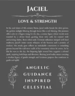 Jaciel custom name art showing meaning and origin in gray
