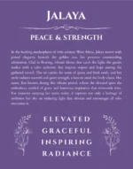 Jalaya personalized name meaning print in purple