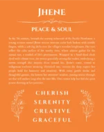 Jhene name meaning wall art by Get Your Story in orange