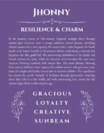 Jhonny custom name meaning print in purple