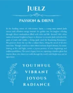 Juelz name meaning gift print in blue