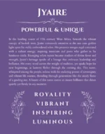Jyaire personalized name meaning print in purple