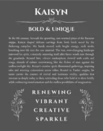 Kaisyn name meaning wall art by Get Your Story in gray