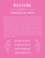 Kulture custom name art showing meaning and origin in pink