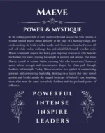Maeve custom name print for wall display in navy blue
