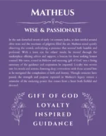 Matheus custom name meaning print in purple