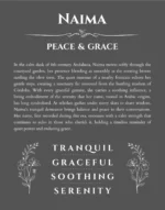Naima custom name meaning print in gray