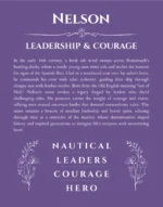 Nelson name meaning gift print in purple