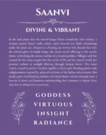 Saanvi custom name meaning print in purple