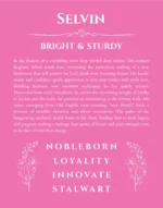 Selvin custom name meaning print in pink