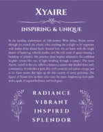 Xyaire personalized name meaning print in purple