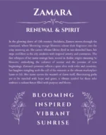 Zamara custom name meaning print in purple