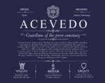 Acevedo surname history and family heritage in Navy Blue