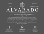 Alvarado surname heritage and history in Gray