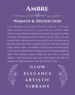 Ambre_dk_purple Ambre personalized name meaning print in purple