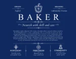 Baker surname meaning origin and heritage in Deep Blue Baker surname meaning origin and heritage in Deep Blue