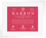 Barron surname meaning and origin in Red with White Matte Frame Barron surname meaning and origin in Red with White Matte Frame