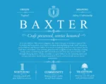Baxter personalized last name meaning in Blue Baxter personalized last name meaning in Blue