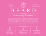 Beard surname meaning origin and heritage in Pink