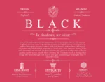 Black family name heritage in Red