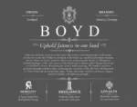 Boyd surname heritage and history in Gray