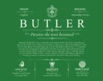 Butler last name meaning and origin in Dark Green
