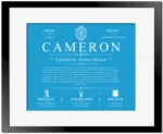 Cameron surname meaning history and origin in Blue with Black Matte Frame