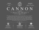 Cannon surname history and heritage in Gray