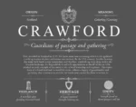 Crawford family name meaning and origin in Gray