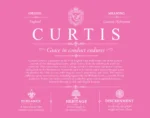 Curtis family name meaning and history in Pink Curtis family name meaning and history in Pink