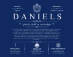 Daniels surname origin and history in Deep Blue Daniels surname origin and history in Deep Blue