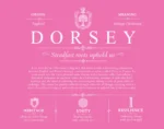 Dorsey surname origin and family heritage in Pink