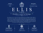 Ellis family name origin and history in Deep Blue