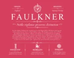 Faulkner personalized surname meaning in Red Faulkner personalized surname meaning in Red
