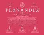 Fernandez surname origin and history in Red Fernandez surname origin and history in Red