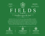 Fields surname meaning origin and heritage in Dark Green Fields surname meaning origin and heritage in Dark Green