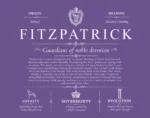 Fitzpatrick last name history and origin in Purple Fitzpatrick last name history and origin in Purple