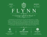 Flynn personalized family surname in Dark Green Flynn personalized family surname in Dark Green