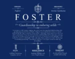 Foster surname origin and family heritage in Deep Blue